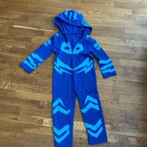 PJ Mask Catboy Zip Up Costume Coverall Size 5T